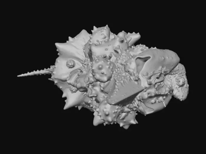 3D model for Ultra Kaiju Missile Ship