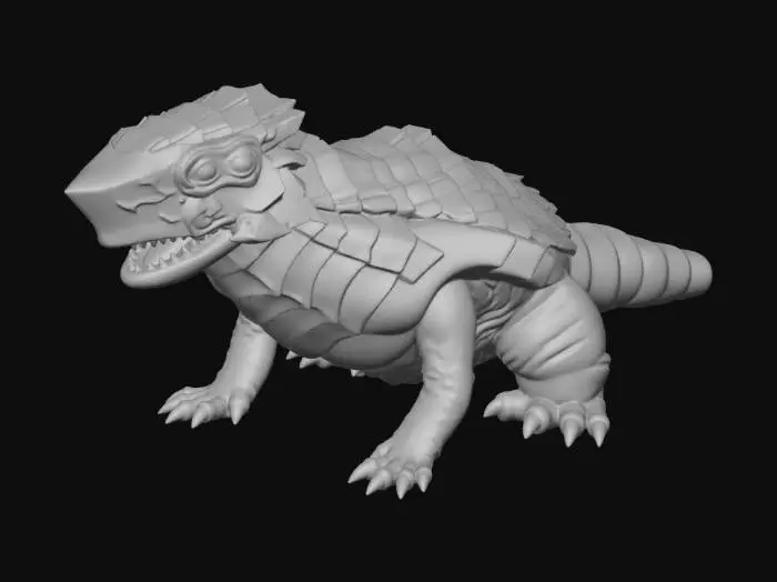 3D model for Ultra Kaiju Taildas