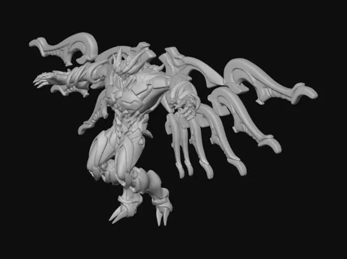 3D model for Ultra Kaiju Dark-Killer Delta