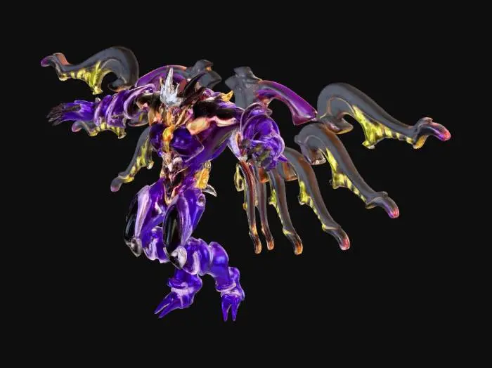 3D model for Ultra Kaiju Dark-Killer Delta