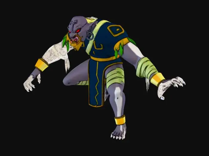 3D model for Ben 10 Ah Puch