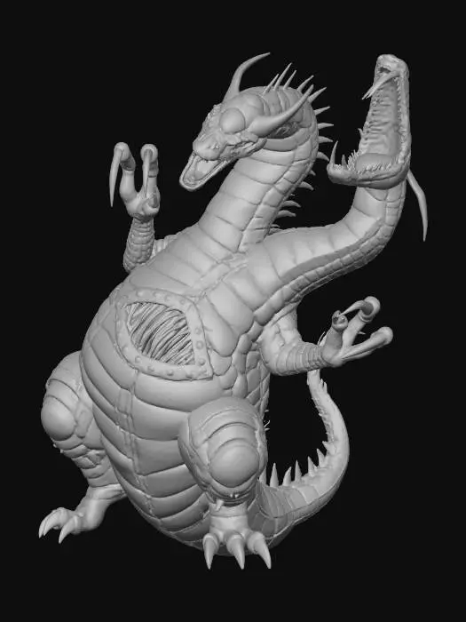 3D model for Ultra Kaiju Adolf King