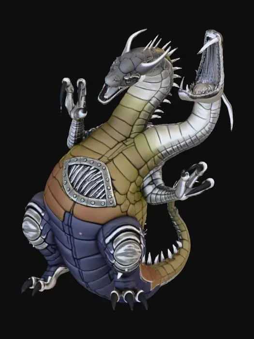 3D model for Ultra Kaiju Adolf King