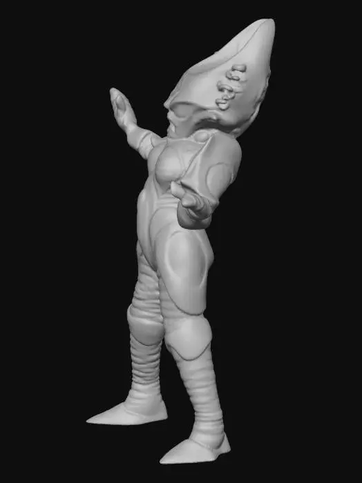 3D model for Ultra Kaiju Alien Benzene Female