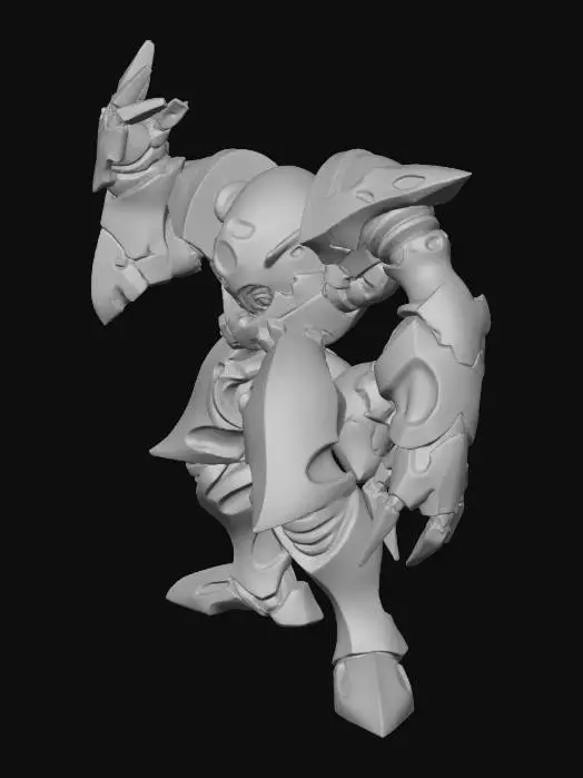 3D model for Ultra Kaiju Alien Chibull Exceller