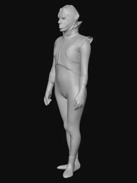 3D model for Ultra Kaiju ALien Naltis