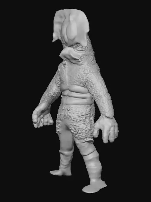 3D model for Ultra Kaiju Alien Prote