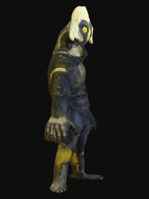 3D model for Ultra Kaiju Alien Prote