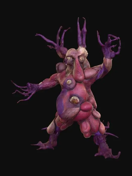 3D model for Ultra Kaiju Alien Valkyrie