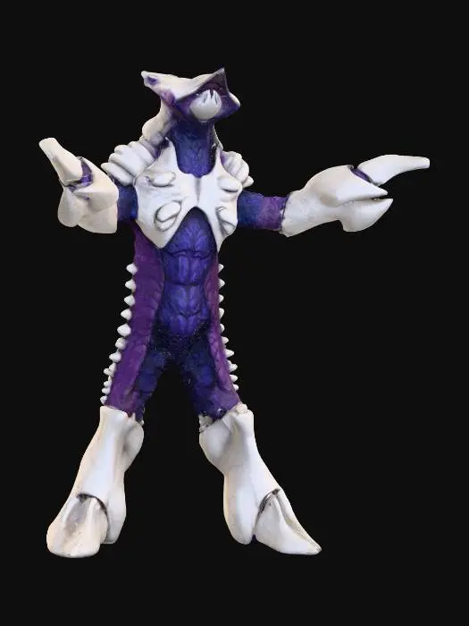 3D model for Ultra Kaiju Alien Zamu Gen 1