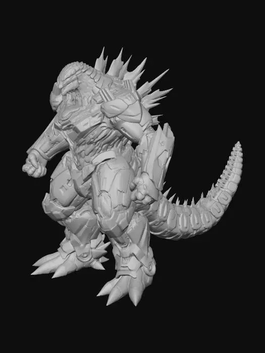 3D model for Cyberzilla Titan