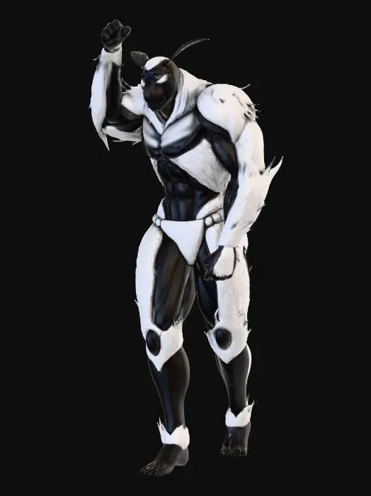 3D model for Terraformars moth roache