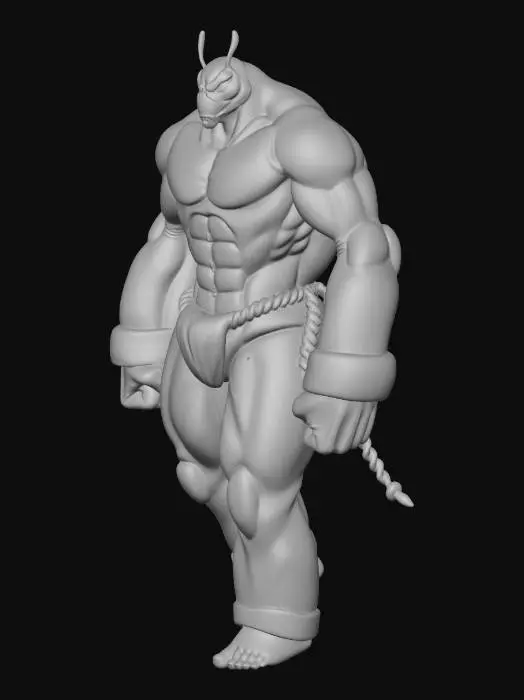3D model for Terraformars special roache