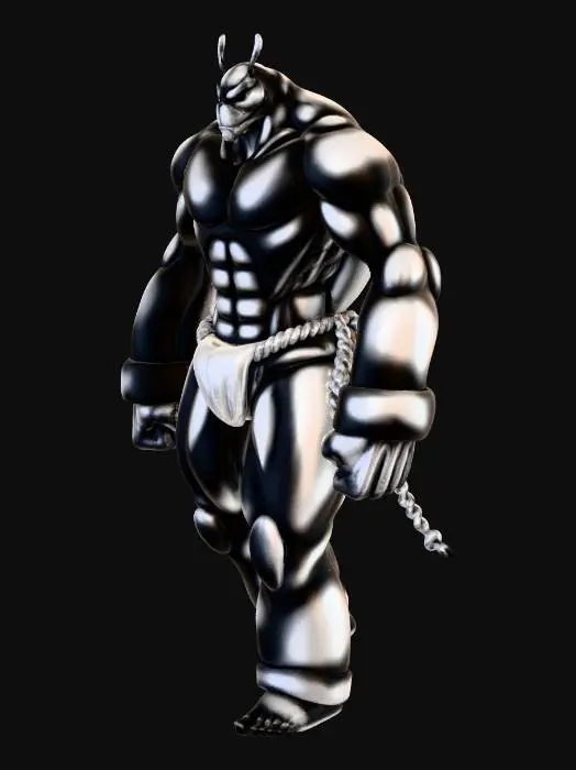 3D model for Terraformars special roache