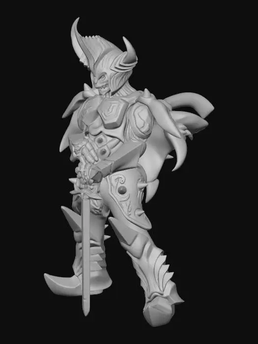 3D model for Ultra Kaiju Armored Darkness