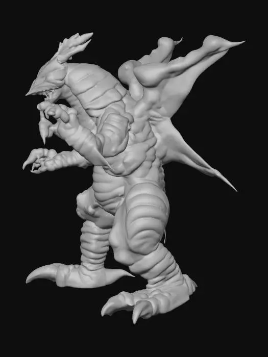 3D model for Ultra Kaiju Arwon