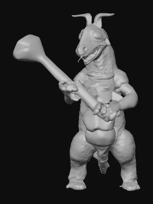 3D model for Ultra Kaiju Bango