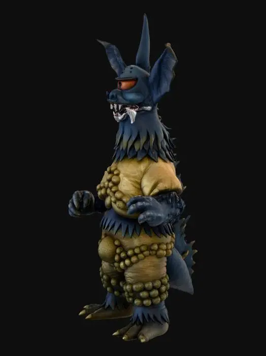 3D model for Ultra Kaiju Black Satan