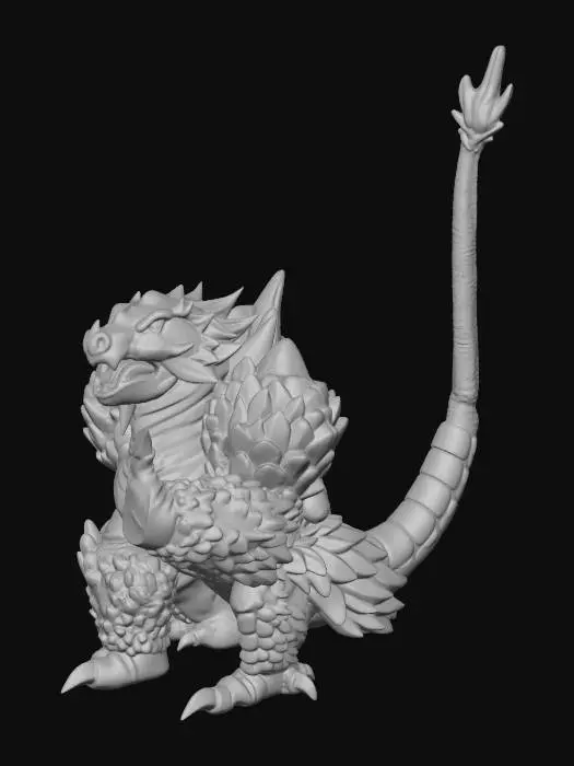 3D model for Ultra Kaiju Bolgils