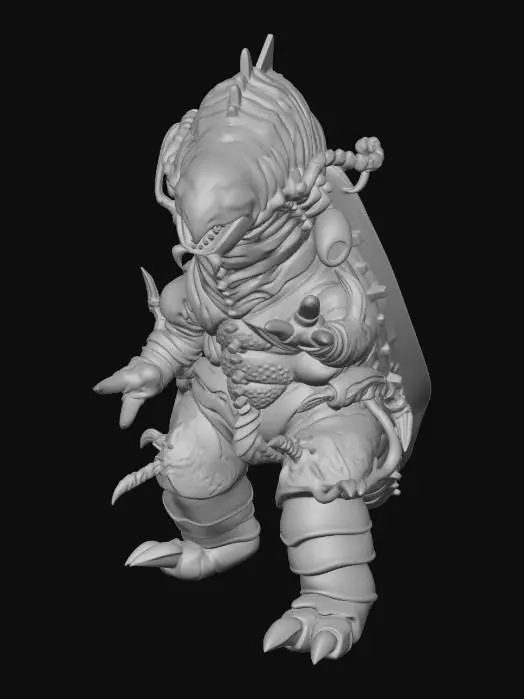 3D model for Ultra Kaiju Bugbuzun gen 1