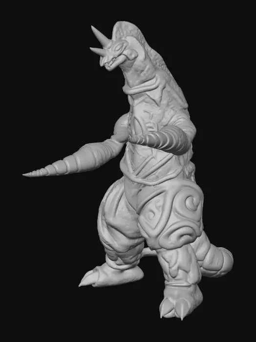 3D model for Ultra Kaiju Bundar