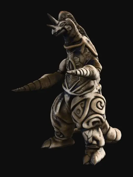 3D model for Ultra Kaiju Bundar