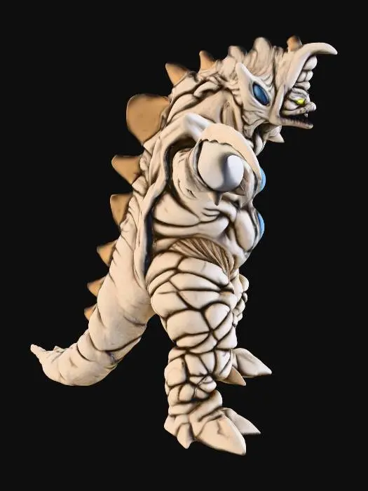 3D model for Ultra Kaiju C.O.V. Gen 2