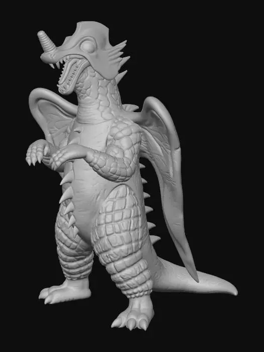 3D model for Ultra Kaiju Chameleking