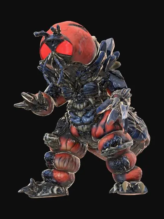 3D model for Ultra Kaiju Chaos Bug