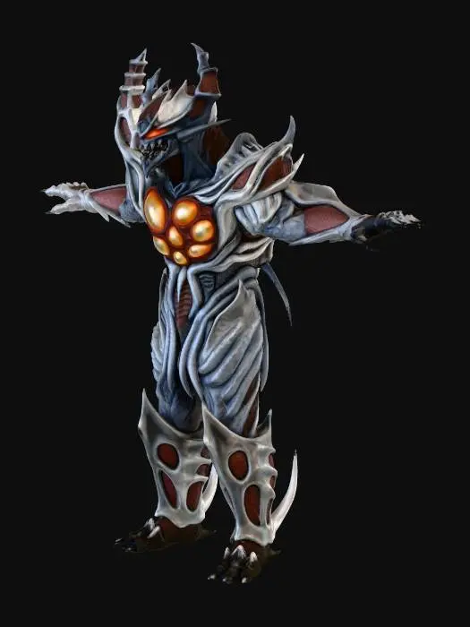 3D model for Ultra Kaiju Chaos Header Iblis