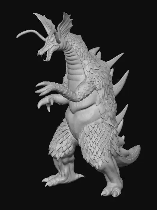 3D model for Ultra Kaiju Dairyuhkai