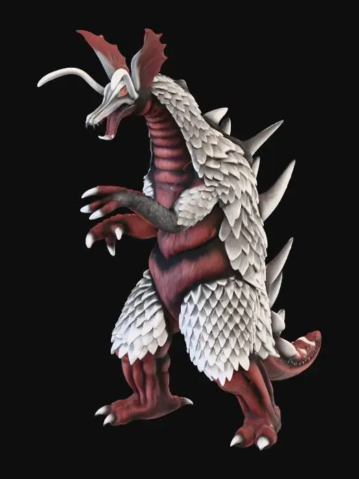 3D model for Ultra Kaiju Dairyuhkai
