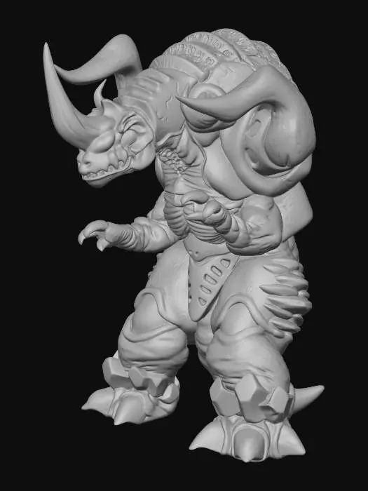 3D model for Ultra Kaiju Cotton-Poppe