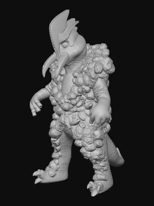 3D model for Ultra Kaiju Cokes