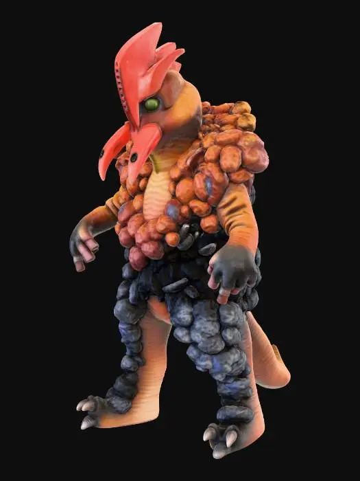 3D model for Ultra Kaiju Cokes