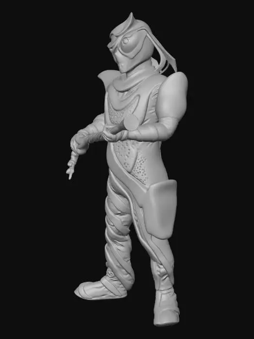 3D model for Ultra Kaiju Charija