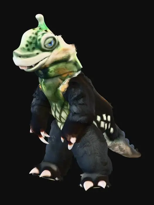 3D model for Ultra Kaiju Dokkun