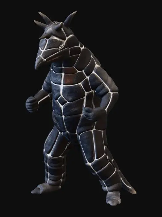3D model for Ultra Kaiju Re-Dorako