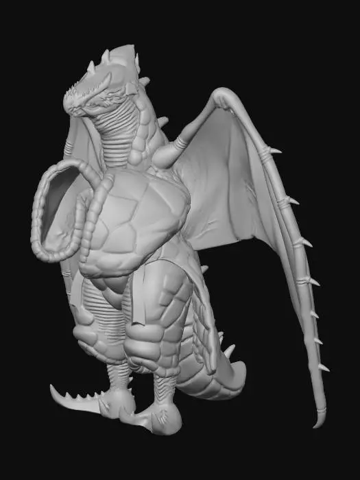 3D model for Ultra Kaiju Dorako Powered