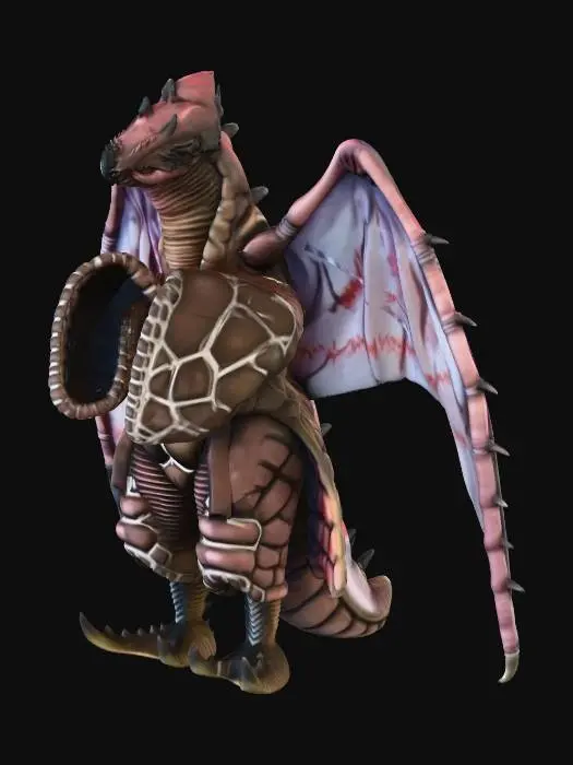 3D model for Ultra Kaiju Dorako Powered