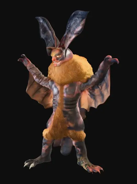 3D model for Ultra Kaiju Draculas