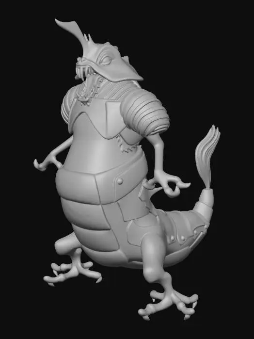 3D model for Ultra Kaiju Dostony 1
