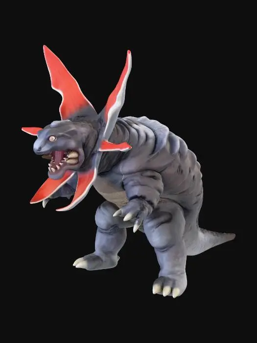3D model for Ultra Kaiju Gabora