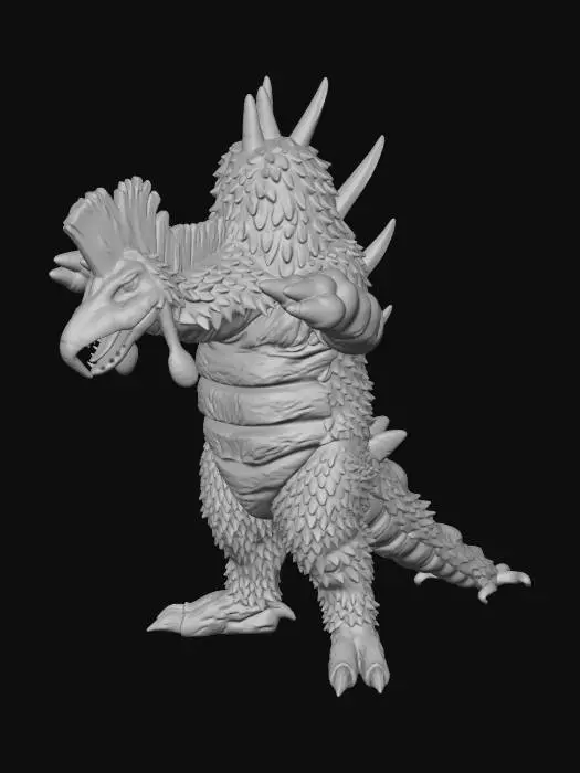 3D model for Ultra Kaiju Femigon