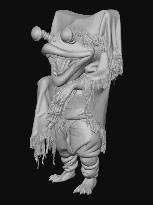 3D model for Ultra Kaiju Fanegon People