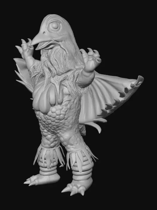 3D model for Ultra Kaiju Gammas