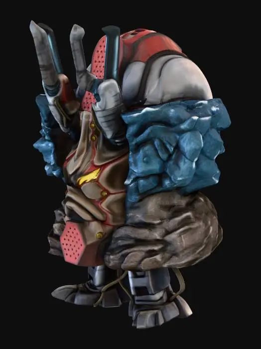 3D model for Ultra Kaiju Garaon