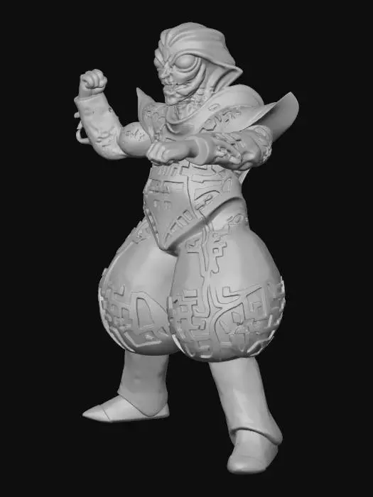3D model for Ultra Kaiju Geshot