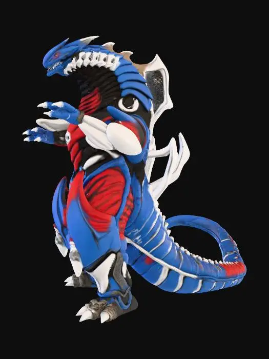 3D model for Ultra Kaiju Gigalogaiser