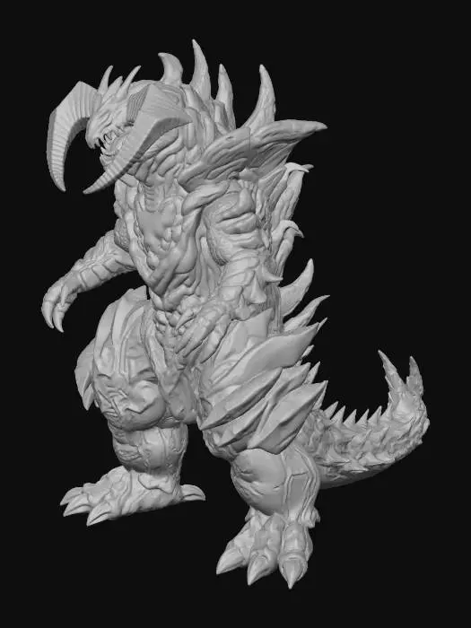 3D model for Ultra Kaiju Sphere-Geomos